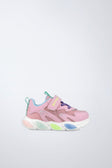 Removable insole sneakers in pink