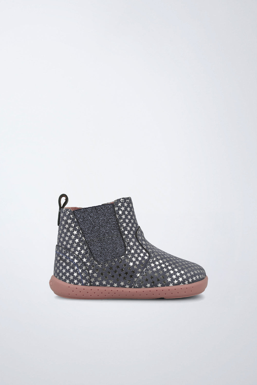Barefoot Garvalín kids' boot in blue, with flexibility for the foot's natural movement.