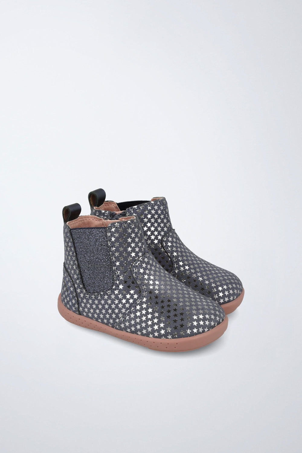 Barefoot Garvalín kids' boot in blue, with flexibility for the foot's natural movement.