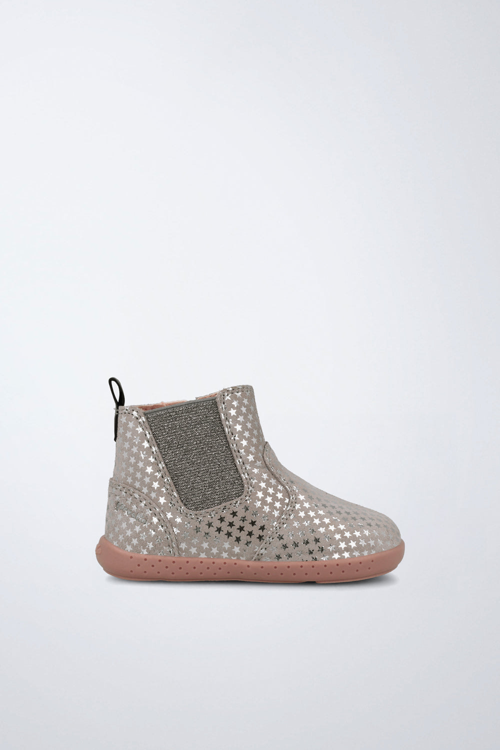 Barefoot Garvalín shoe in grey with a zip and flexibility for the foot's natural movement.
