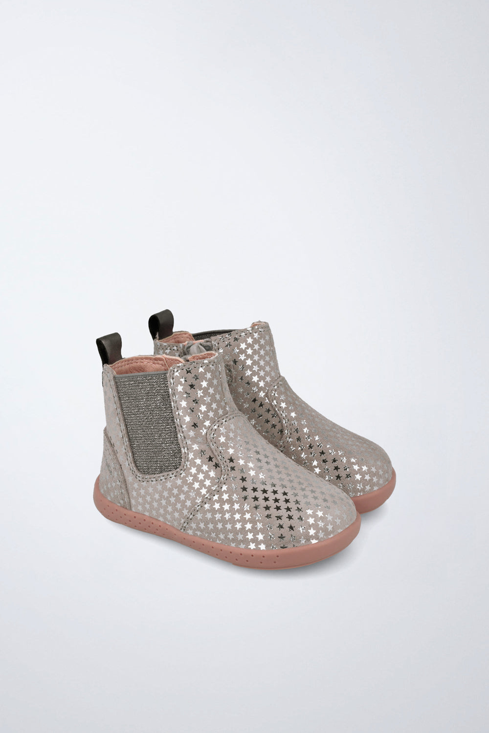 Barefoot Garvalín shoe in grey with a zip and flexibility for the foot's natural movement.