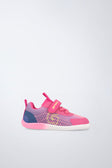 Zapatilla barefoot de textil ligera en fucsia