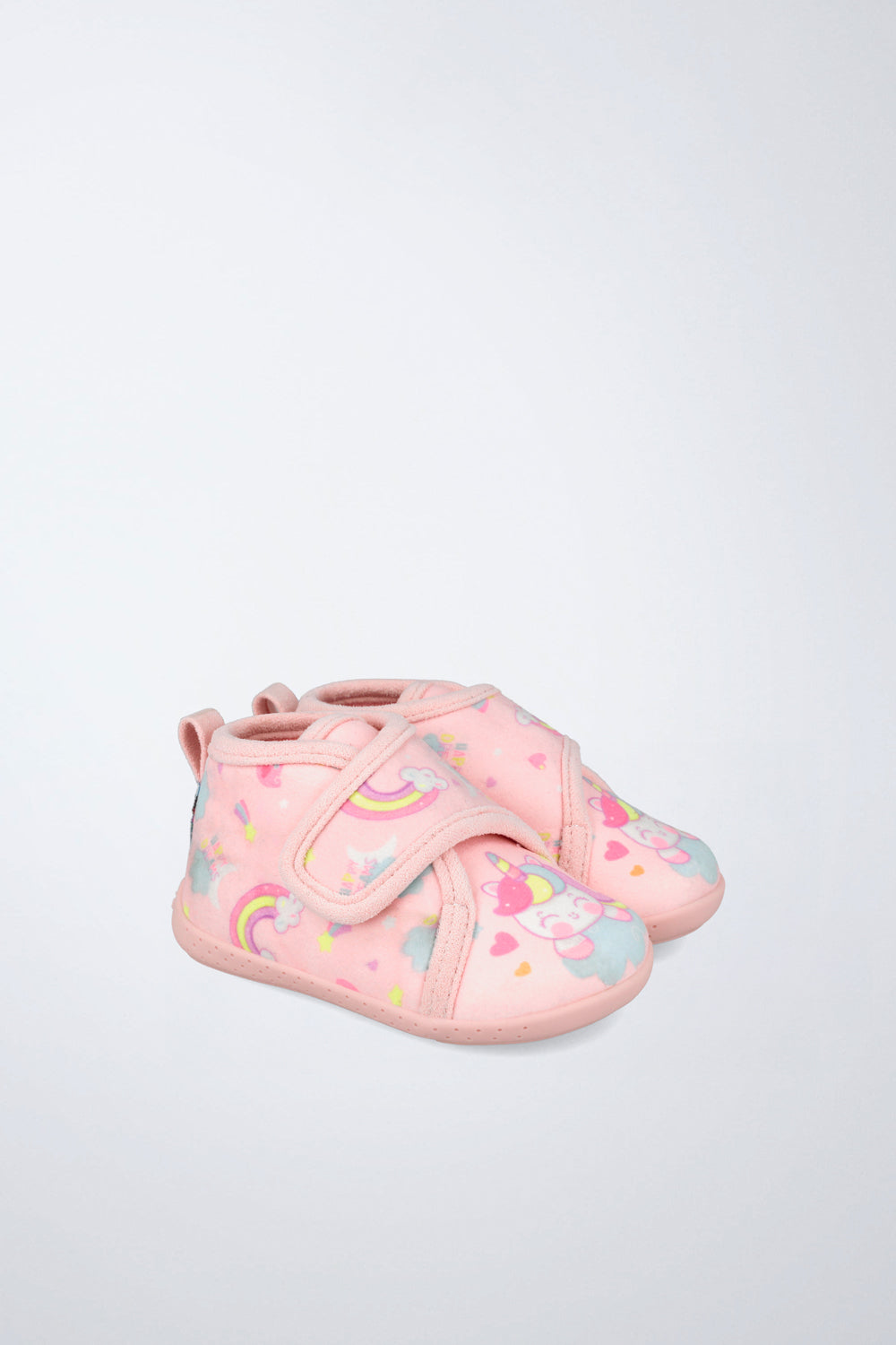 Barefoot Garvalín kids' shoe in pink with an adjustable fastening and stability.