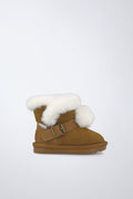 Barefoot Garvalín shoe in brown with a zip and stability.