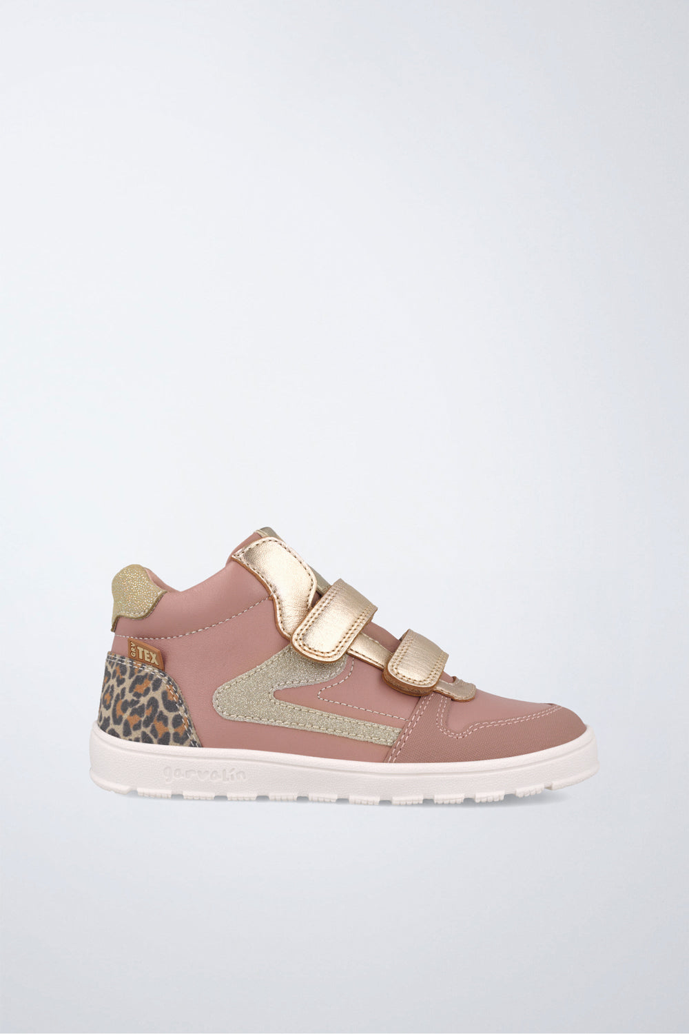Barefoot Garvalín shoes in pink with an adjustable fastening and healthy foot development.