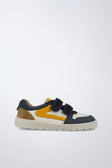 Zapatilla barefoot de piel antideslizante en gris