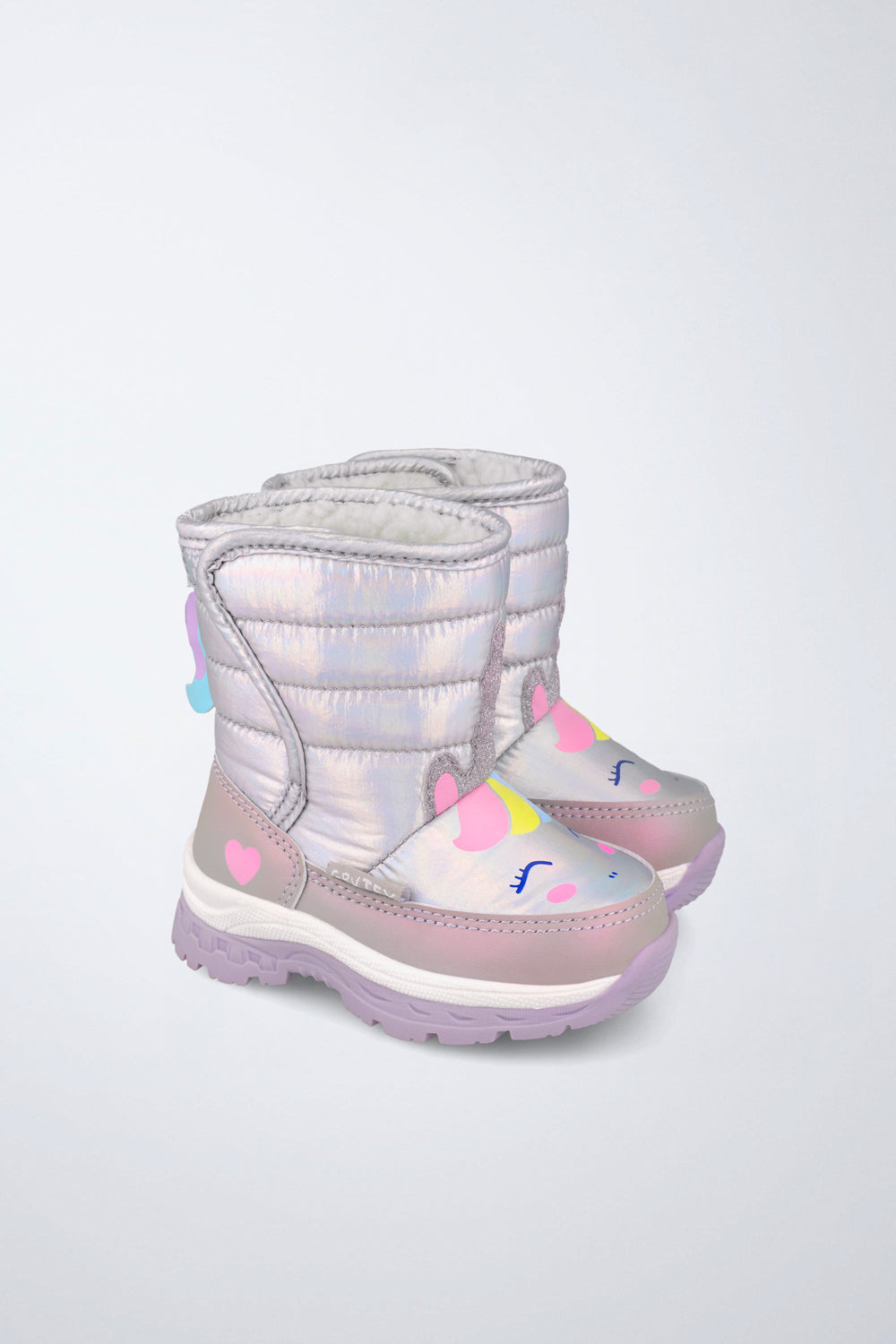 Barefoot Garvalín shoe in lilac with an adjustable fastening and a flexible sole.