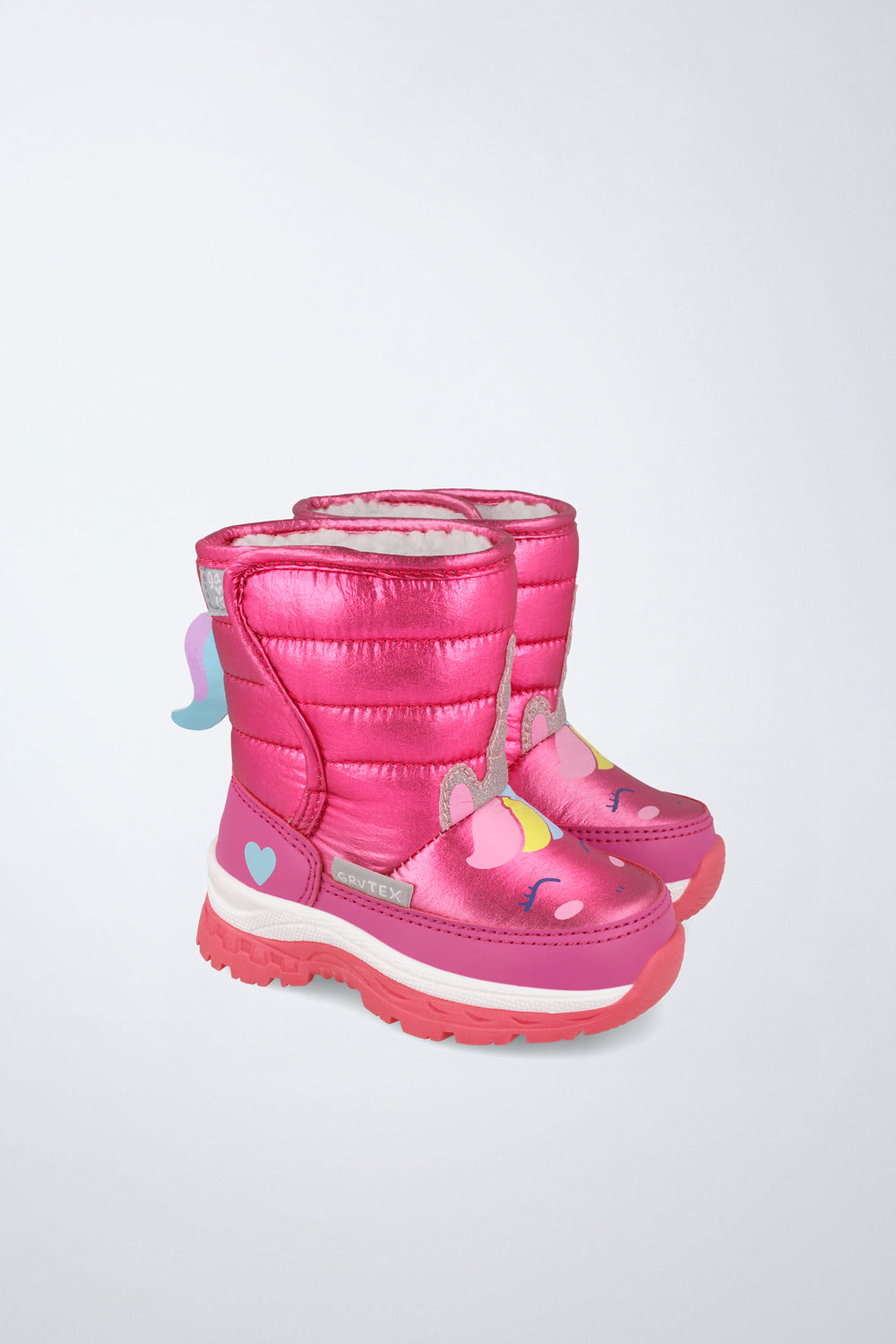 Barefoot Garvalín shoe in pink with an adjustable fastening and a flexible sole.