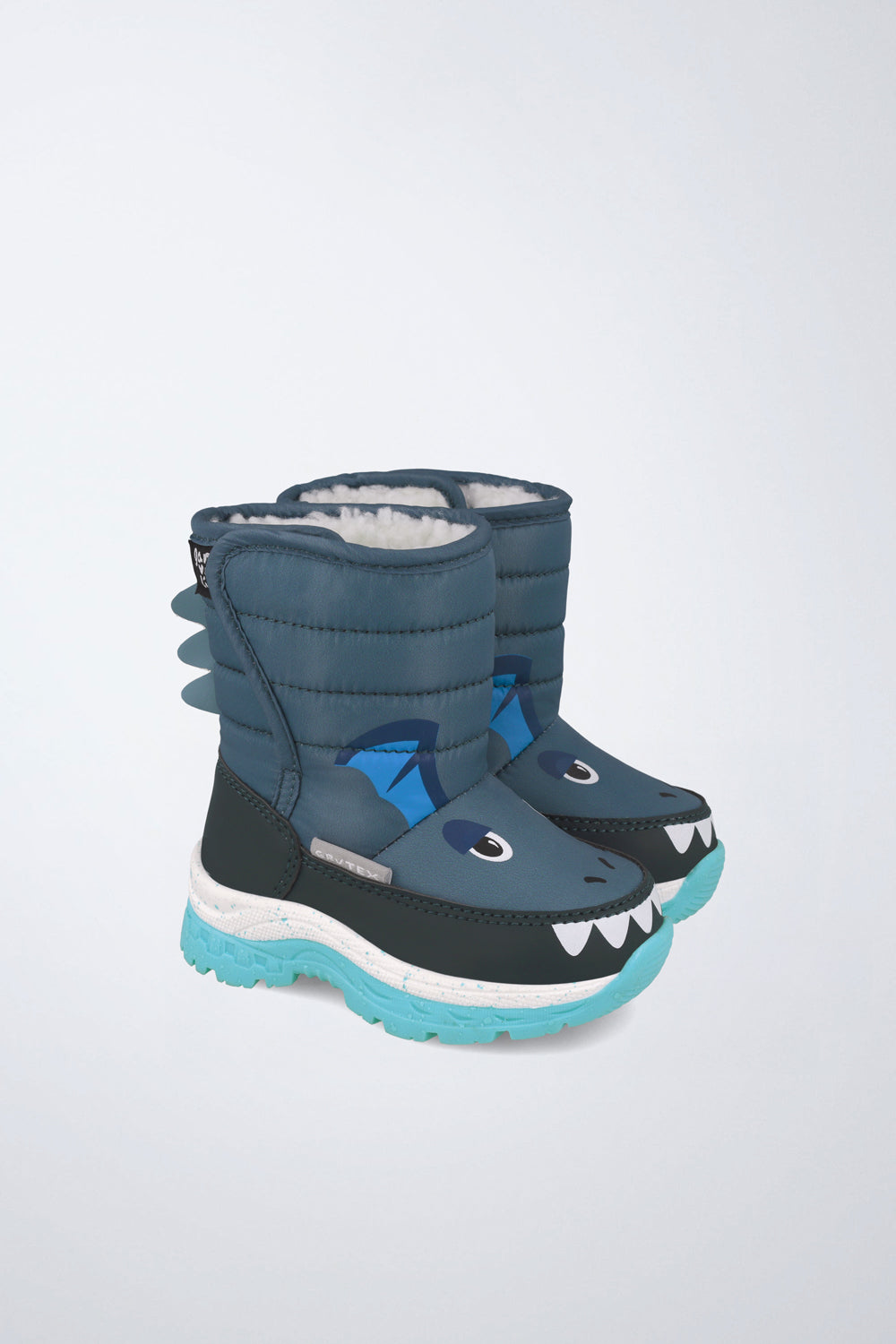 Barefoot Garvalín shoe in navy with an adjustable fastening and a flexible sole.
