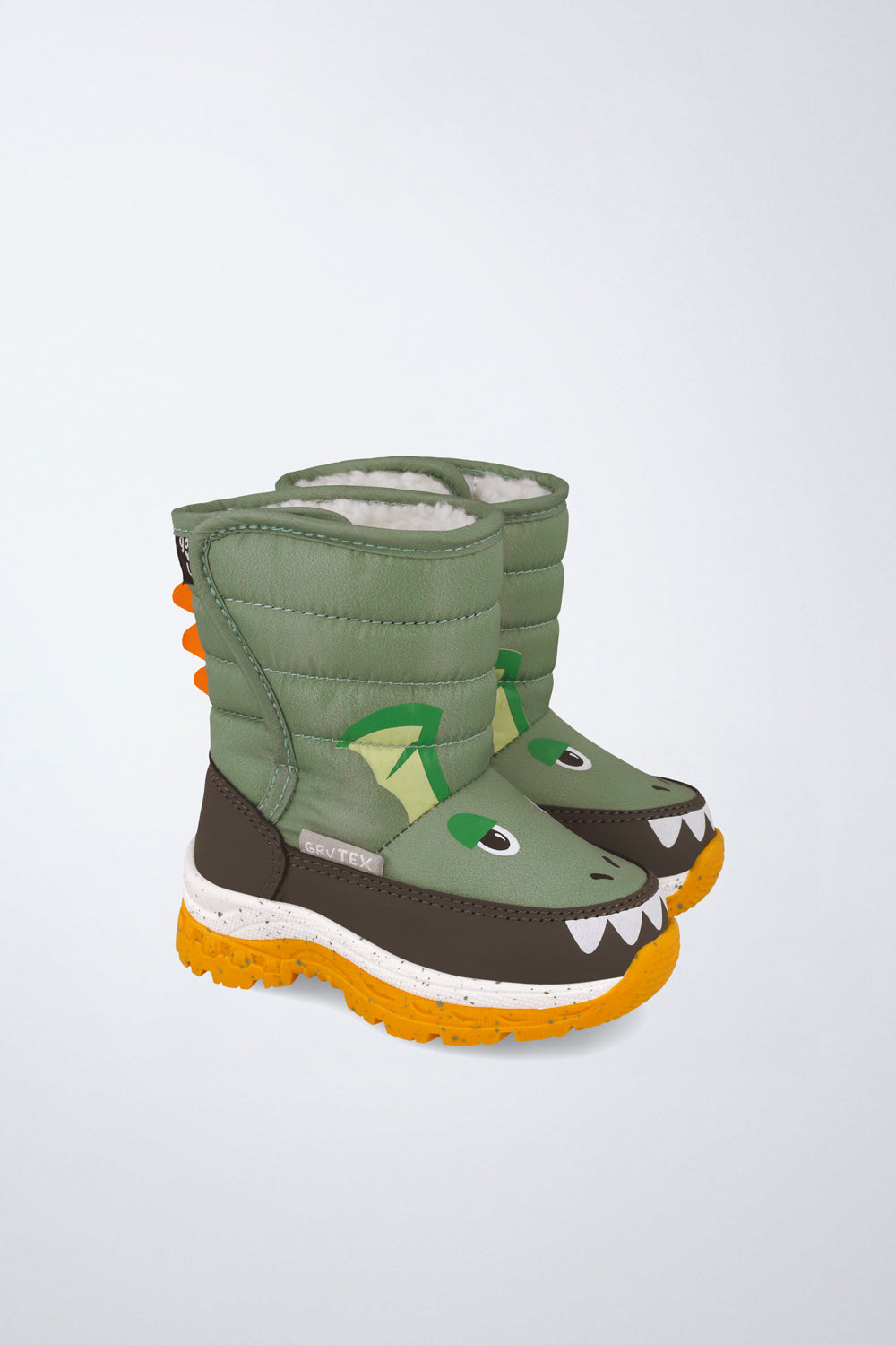 Barefoot Garvalín shoe in green with an adjustable fastening and healthy foot development.