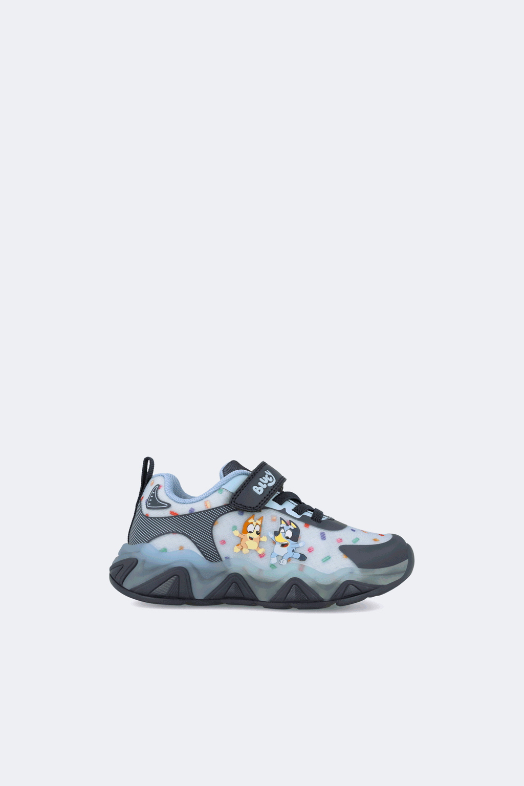 Bluey non-slip light-up sneakers in blue
