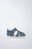 Sandalia barefoot en azul oscuro