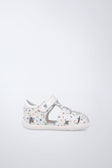 Sandalia barefoot en blanco