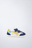 Zapatilla barefoot de textil antideslizante en blanco