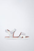 Sandalia Gala barefoot en blanco