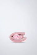 Sandalia Garvalín barefoot en rosa con cierre de contacto y diseño ergonómico.