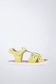 Sandalia Gala barefoot en amarillo