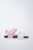 Sandalia Bio ligera en rosa y blanco