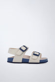 Sandalia Bio flexible en beige