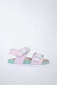 Sandalia Bio flexible en lila