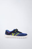 Zapatilla barefoot de textil resistente en azul