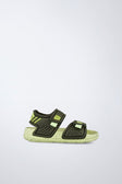 Sandalia Ducky ligera en verde y kaki