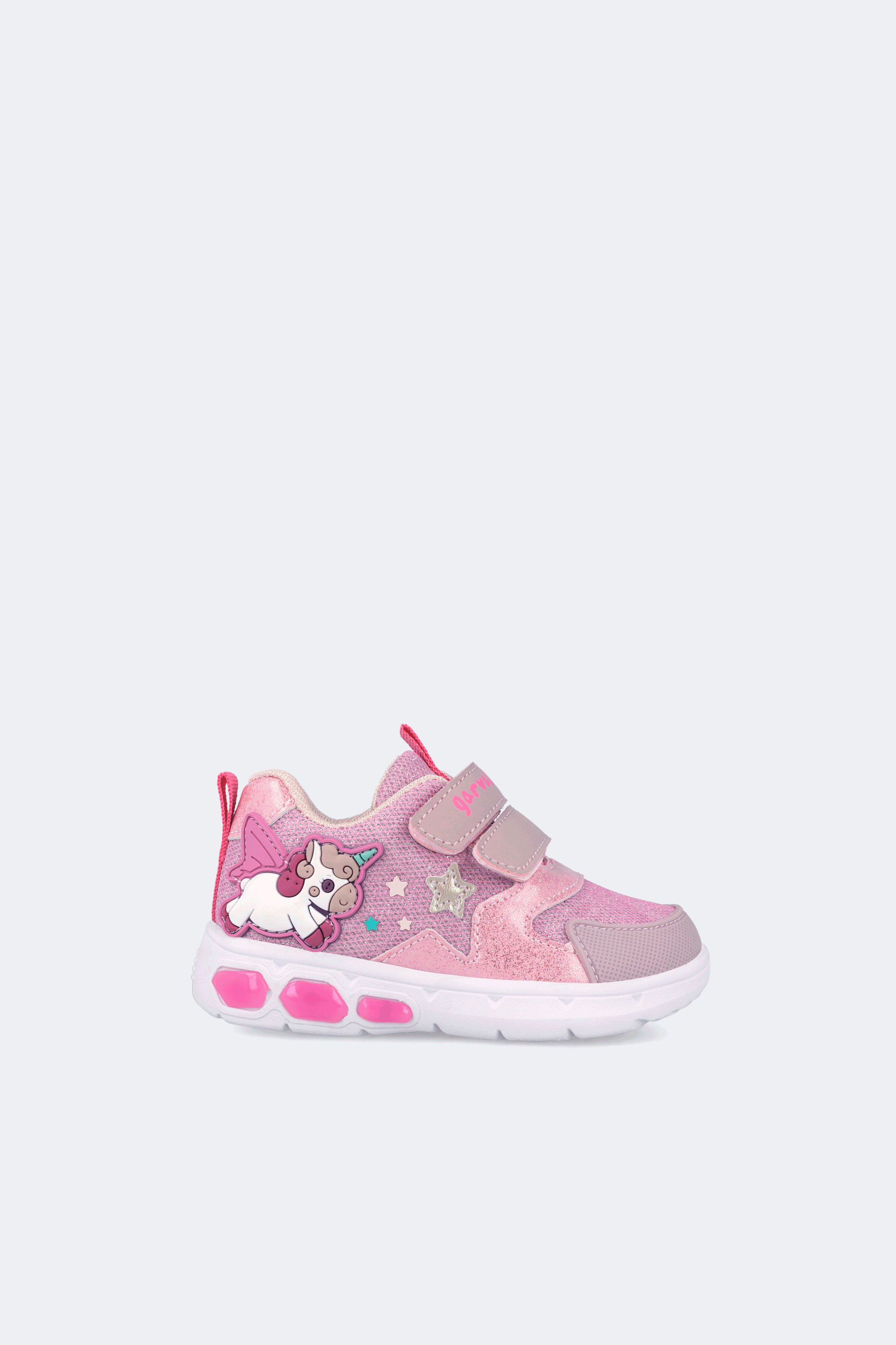 Deportivo Running con luces en rosa