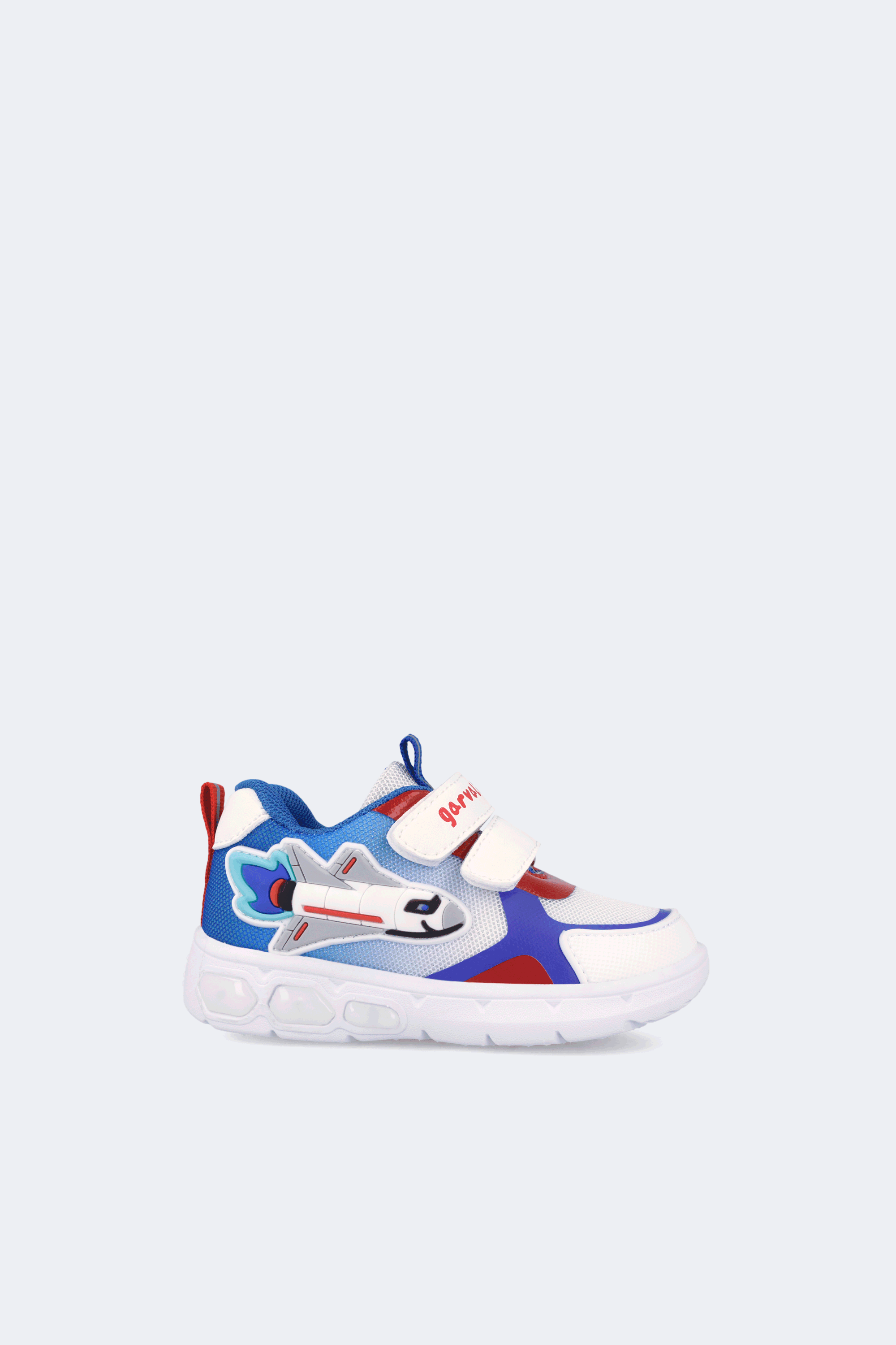 Deportivo Running amortiguado con luces en blanco
