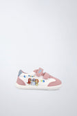 Zapatilla Bluey barefoot en blanco y rosa