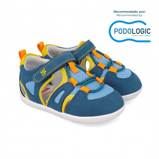 Sandalias barefoot azul...