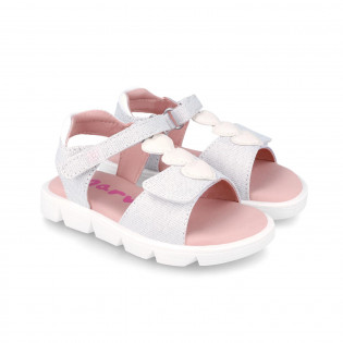 White sandals for girls...