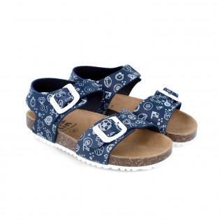 Blue sandals for boy 242470-A