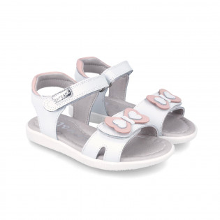 White sandals for girls...