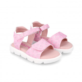Pink sandals for girls...