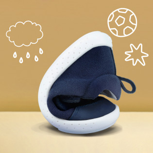 Soft canvas sneakers for children 242345-A