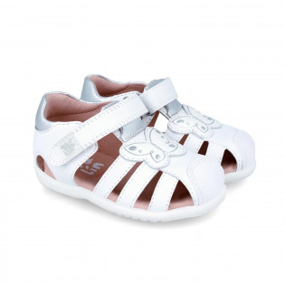 White sandals for girls...